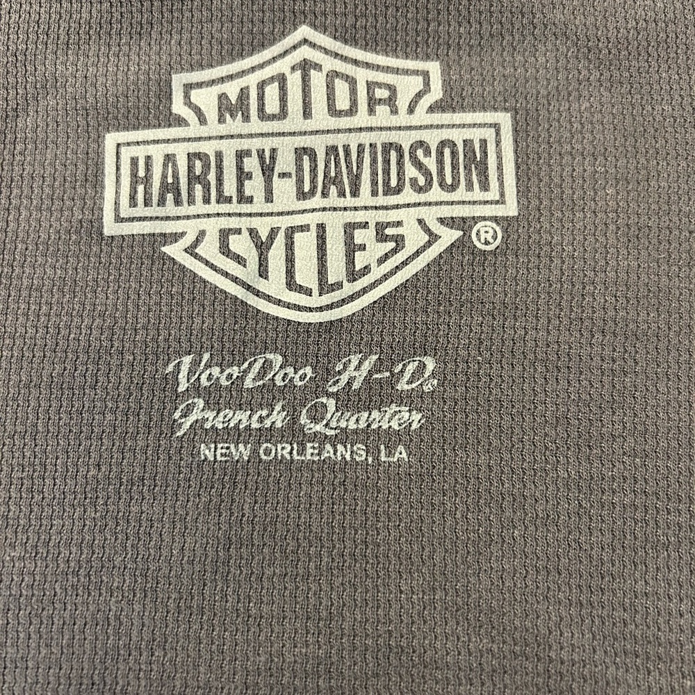 Harley-Davidson Charcoal Graphic Long Sleeve - Picture 4 of 6